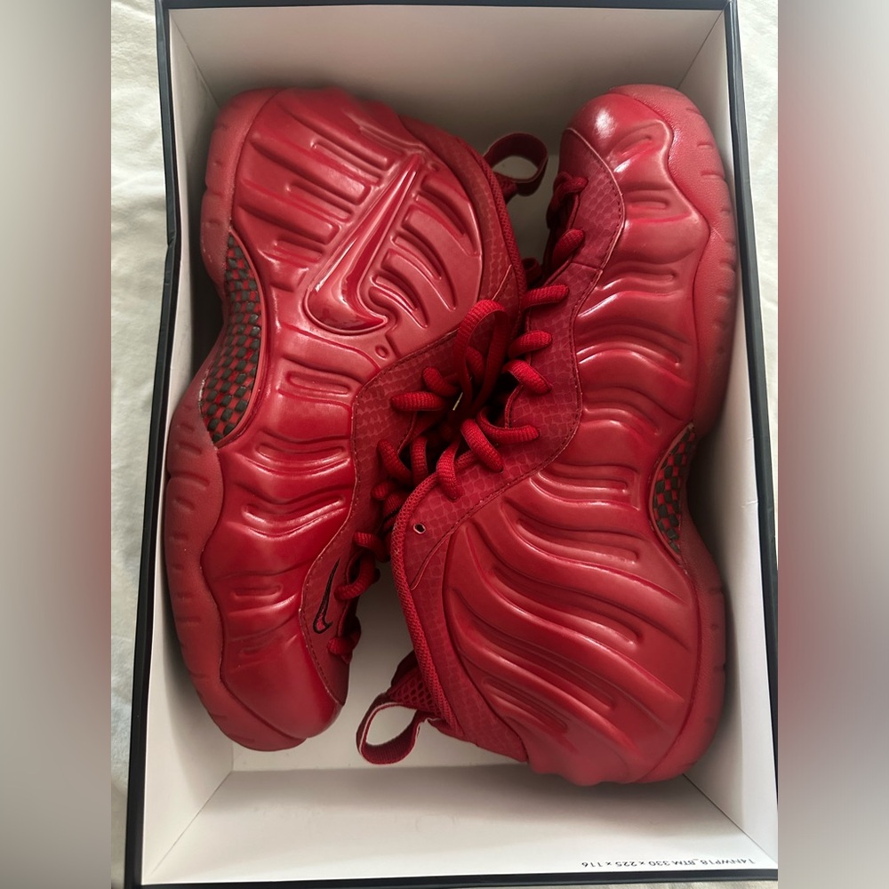 Air Foamposite Pro, red foams (size 10)